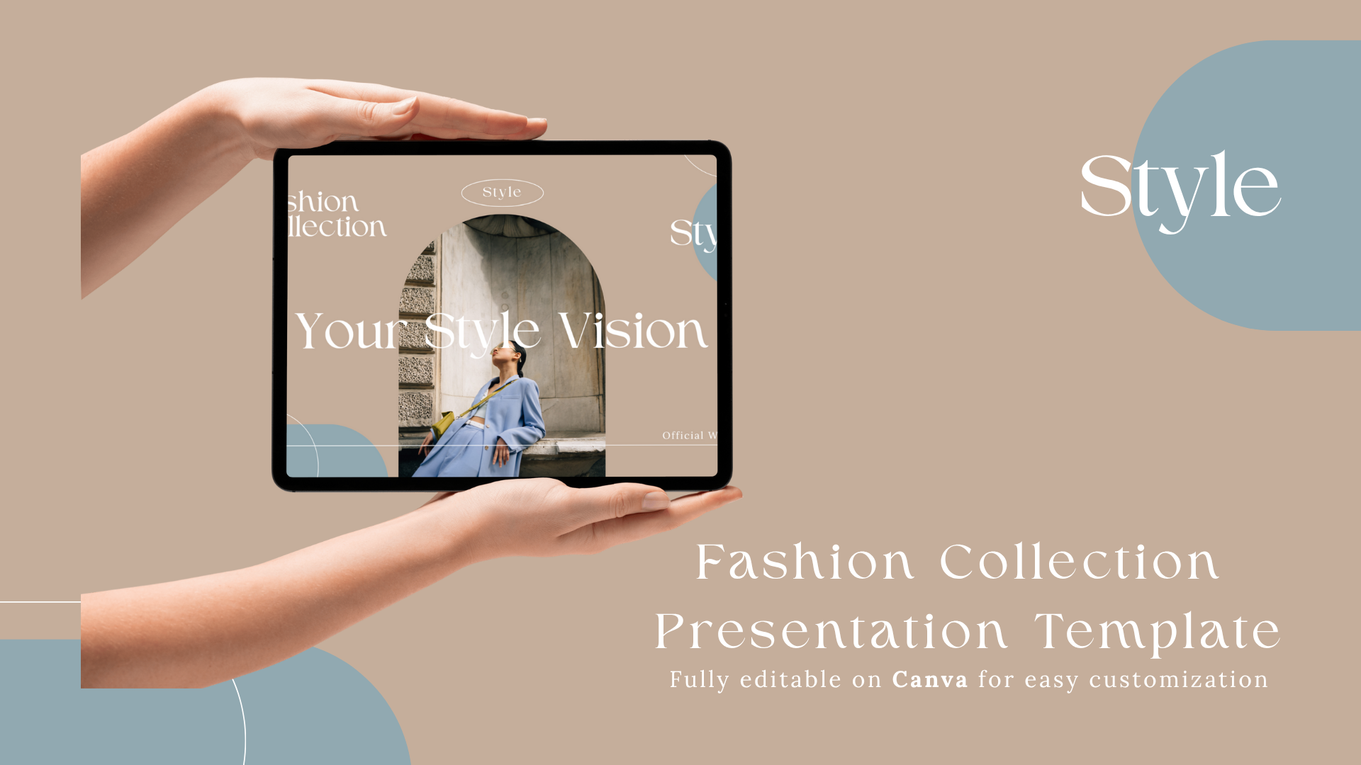 Template Presentazione Collezione Moda | Fashion Collection Presentation (PDF + Canva Editable)