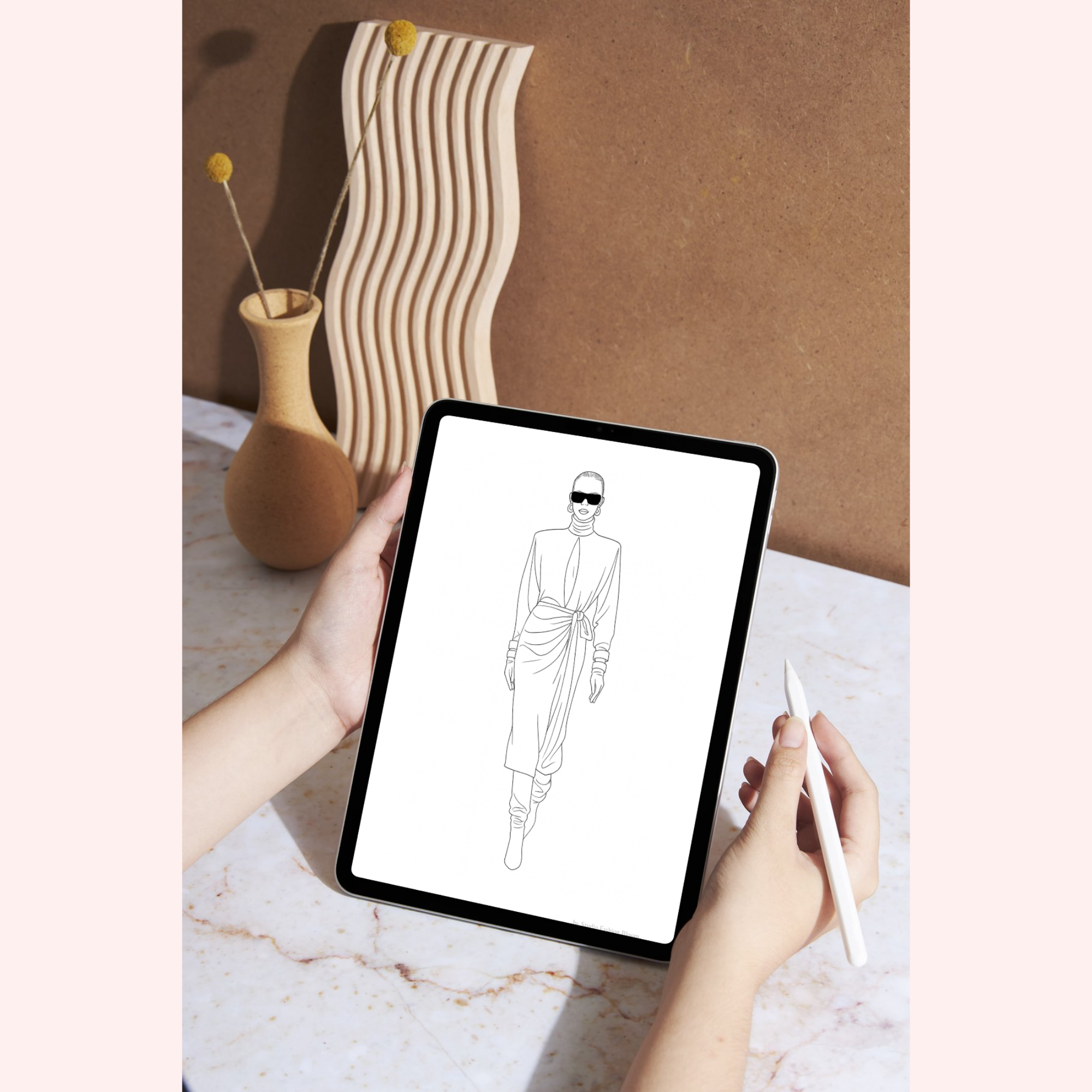 Be an Iconic Girl – Fashion Coloring Book | Printable Art Pages