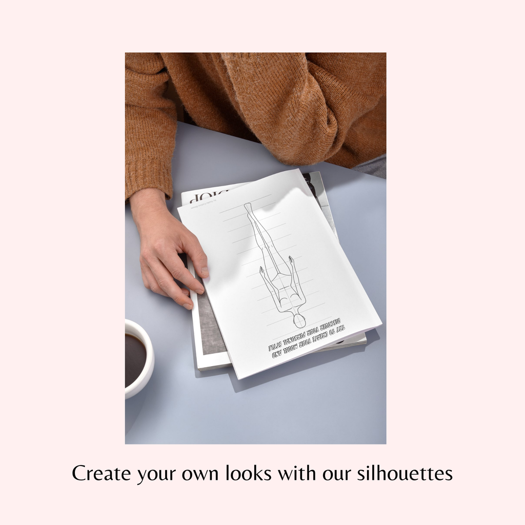 Be an Iconic Girl – Fashion Coloring Book | Printable Art Pages