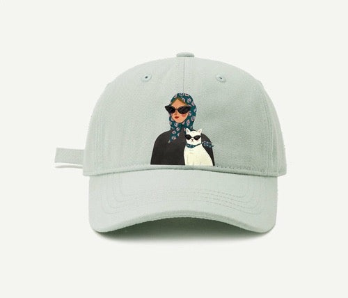 Gorra de Mamá Gata | Moda con Gatos – Gorra de Algodón